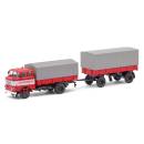 BUSCH 95200 - IFA W50 L/FP & HL 80 mit Plane H0